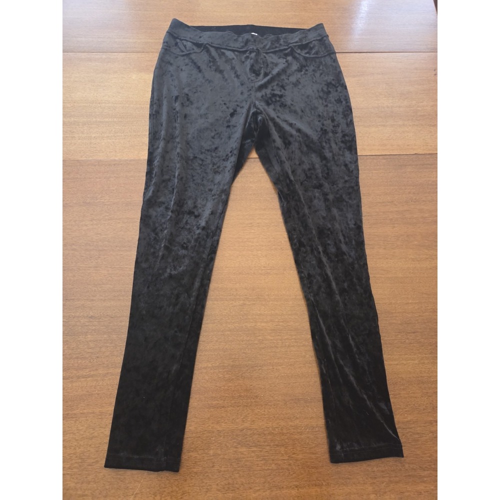 Juicy Couture Velour Track Pants Women's Large Straight Holiday Event Sexy Cozy